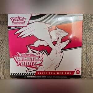 Pokémon Scarlet & Violet White Flare EBT (Elite Trainer Box) Unopened
